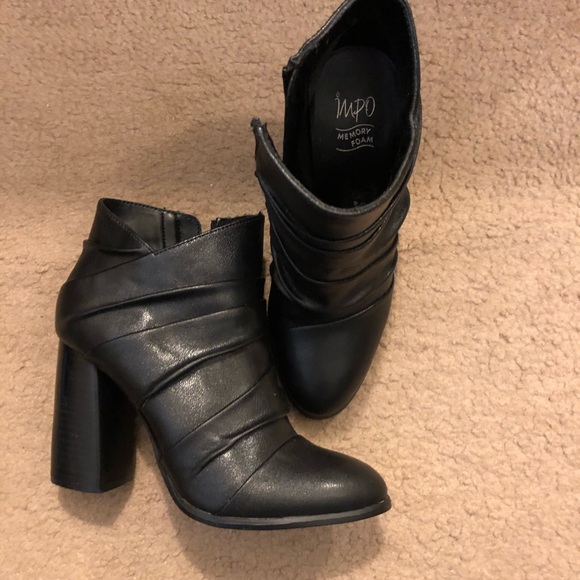 Impo booties. 7.5 M, Black. 4” heel. - Picture 2 of 5